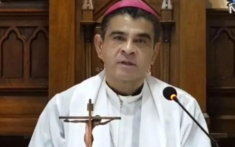 En Nicaragua detuvieron a obispo opositor del Gobierno