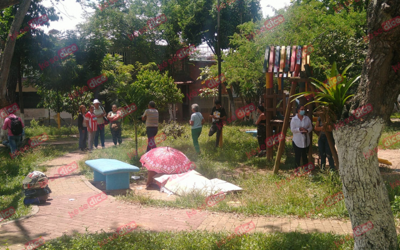 A don Jorge le falló el corazón en el parque Gallineral