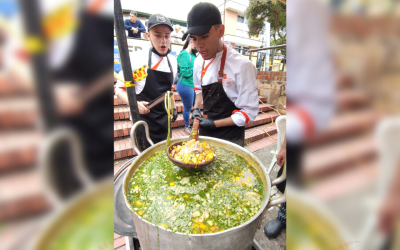 ¡Vaya y coma mute en la plaza Luis Carlos Galán!