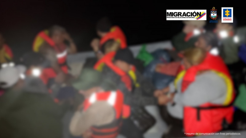 Interceptan lanchas con tráfico de migrantes en San Andrés