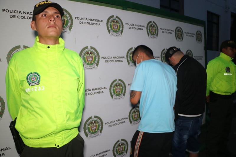 En Bucaramanga cayeron dos sicarios de ‘San Rafa’