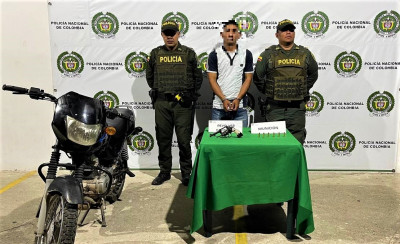 Llevaba un arma de fuego para irrumpir en El Paraíso