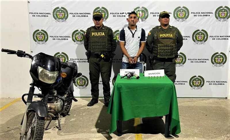 Llevaba un arma de fuego para irrumpir en El Paraíso