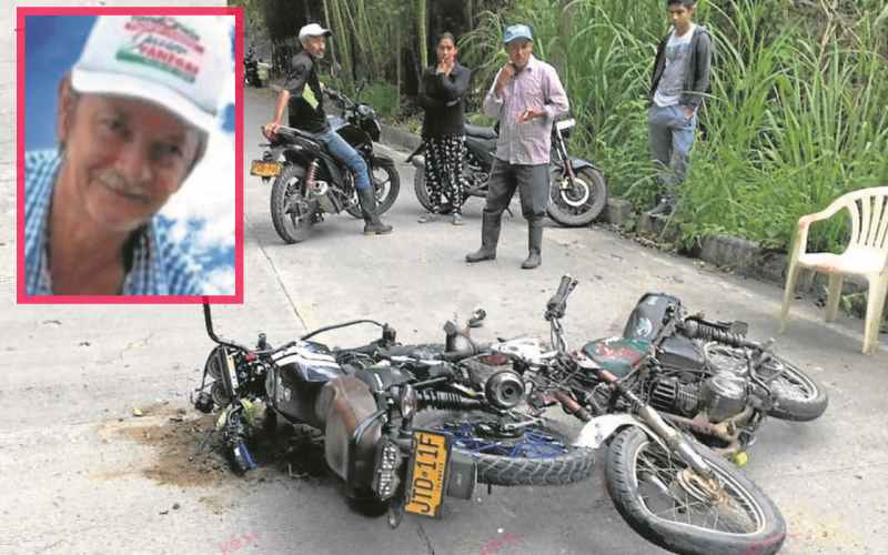 Choque entre motos dejó un fallecido en Tona, Santander