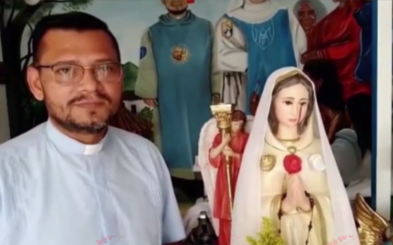 Video: Imagen de la Virgen llora sangre en Provenza