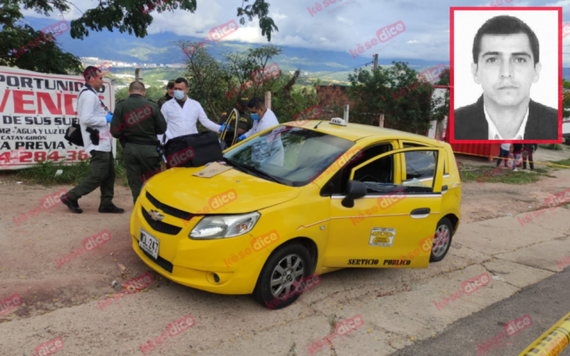 ¿Al taxista lo asesinaron por un ajuste de cuentas?