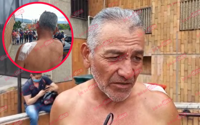 Habla hombre atacado por taxista en Floridablanca