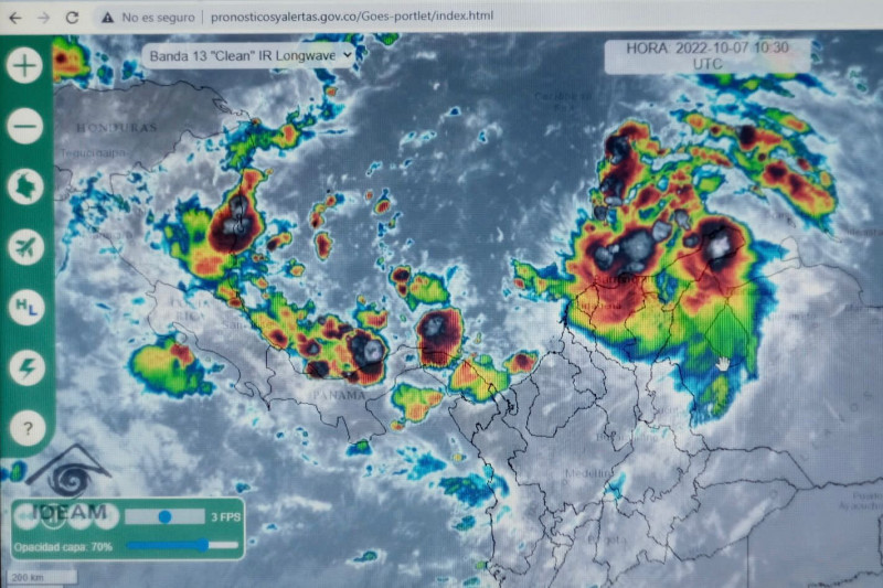San Andrés Islas en Alerta por tormenta tropical Julia