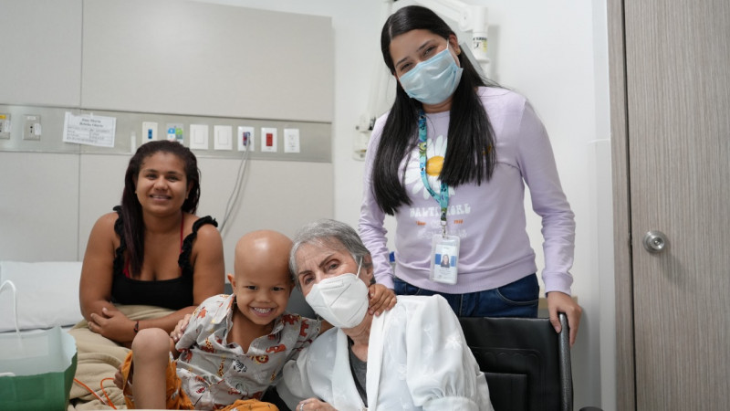 Irma es un ‘regalo’ para los niños con cáncer del HIC