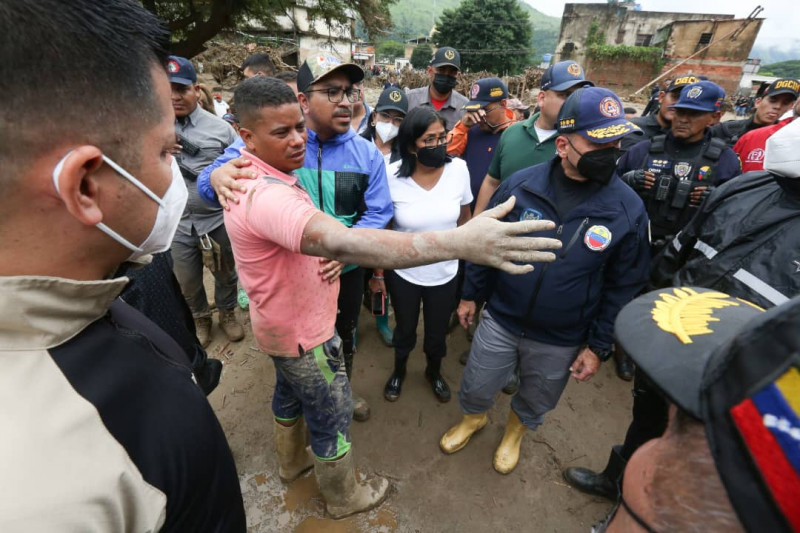 Grave emergencia por lluvias deja 22 fallecidos en Venezuela