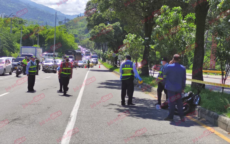 Muere motorizado en accidente en Papi Quiero Piña