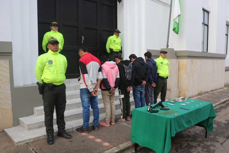 Cayó otra banda de microtráfico en Bucaramanga