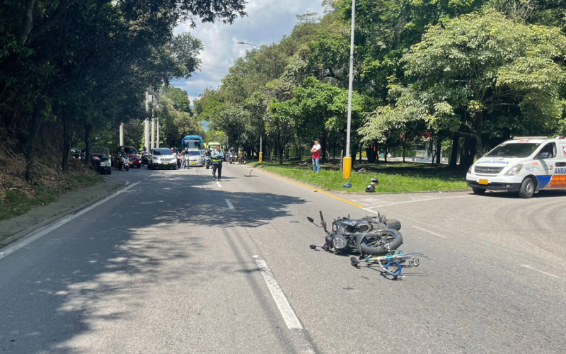 Ciclista falleció tras sufrir accidente en el Anillo Vial