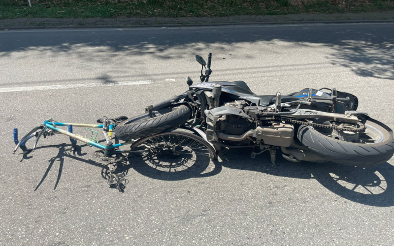 Ciclista falleció tras sufrir accidente en el Anillo Vial