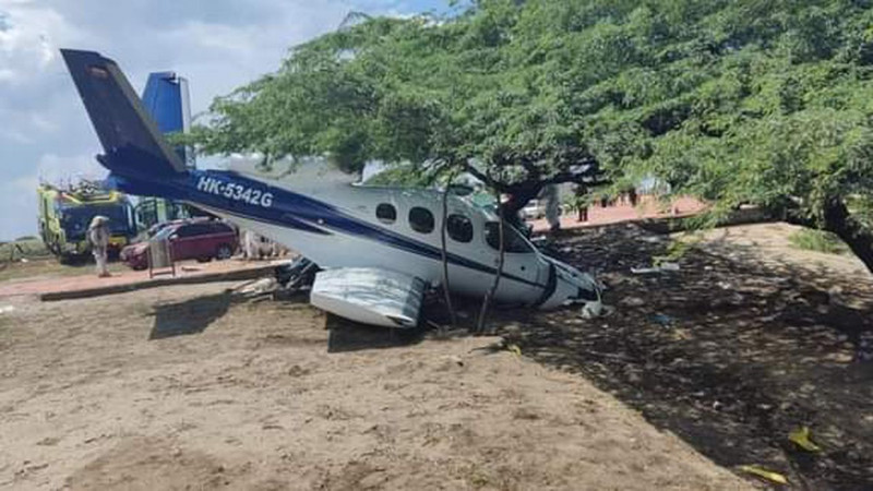 Niño murió arrollado por una avioneta en Santa Marta