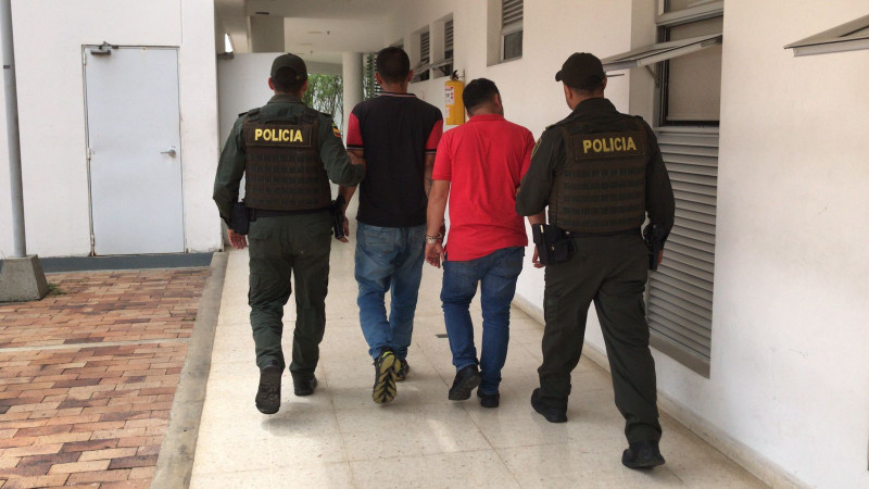 Les cerraron el ‘candado’ a dos ladrones en Piedecuesta