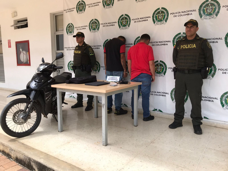 Les cerraron el ‘candado’ a dos ladrones en Piedecuesta