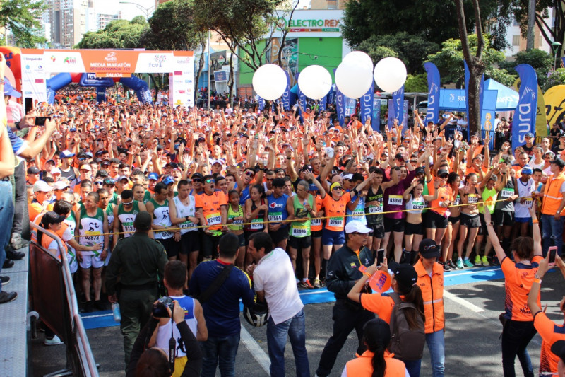 Cierres viales por la Media Maratón de Bucaramanga FCV