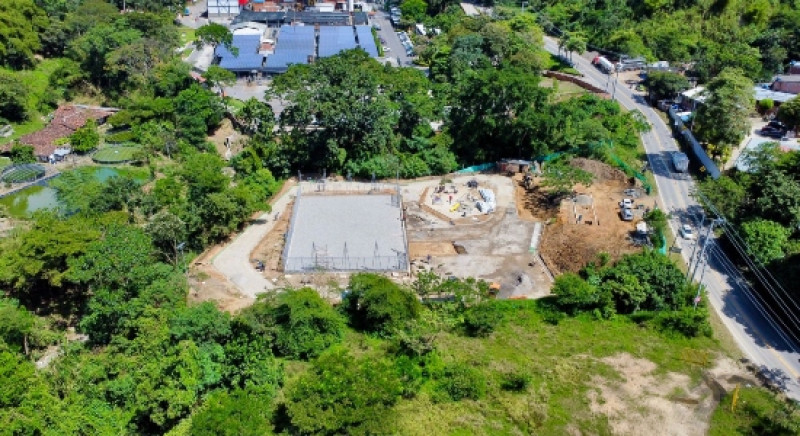 Avanza la construcción del parque Vijagual en zona rural