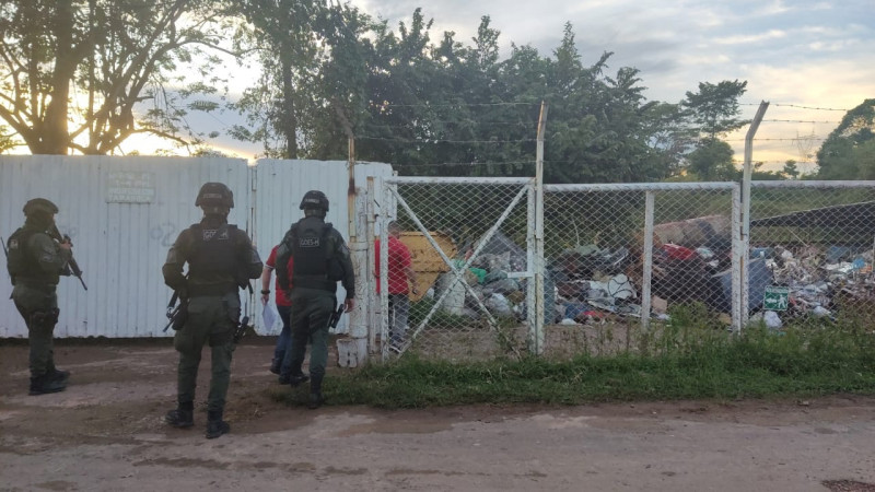 Le encontraron un arma y cilindros robados de Ecopetrol