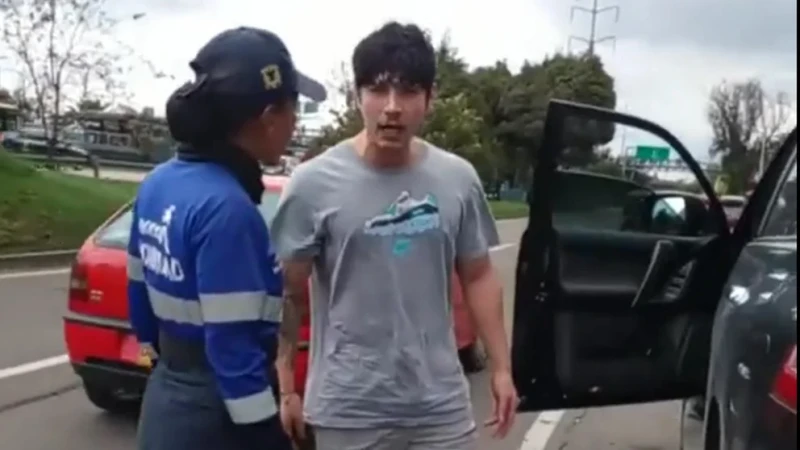 Video: Se parqueó mal y trató a los gritos a Guía Civil en Bogotá
