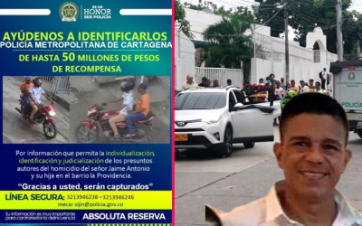 Asesinan a comerciante y a su hija de 10 años en Cartagena