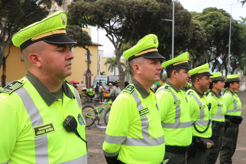Bucaramanga celebró los 131 de la Policía Nacional