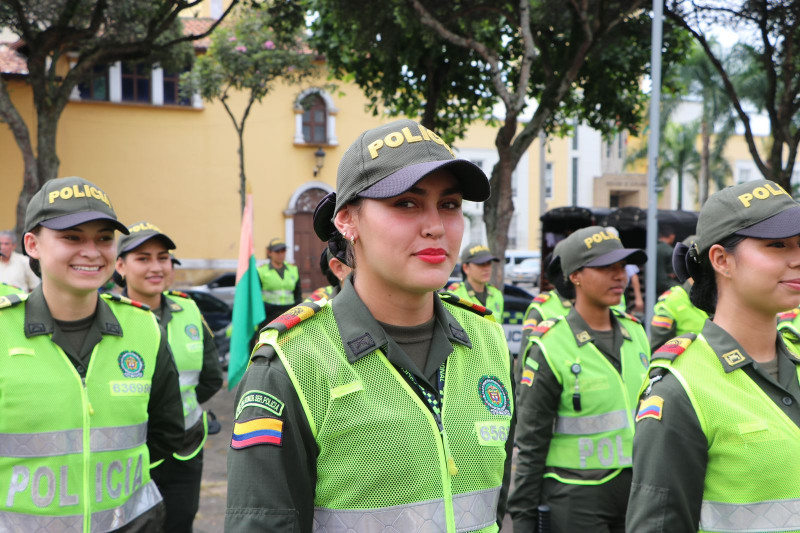 Bucaramanga celebró los 131 de la Policía Nacional