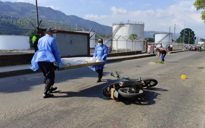 Video: Mujer perdió la vida en un accidente de tránsito, en Bucaramanga.