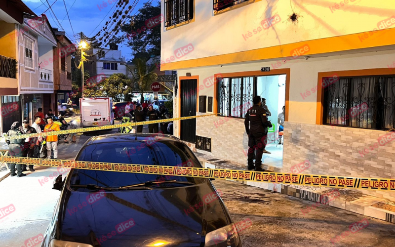 Sicariato en el barrio Pesebre deja un muerto y un herido