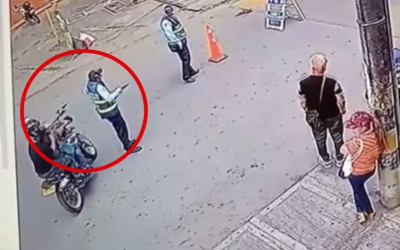 En Video: Disparan contra agente de tránsito en Tuluá por inmovilizar un carro