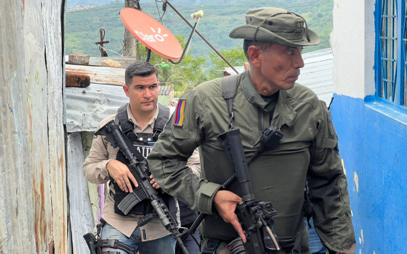 La Policía Metropolitana de Bucaramanga lidera operativos contra la delincuencia