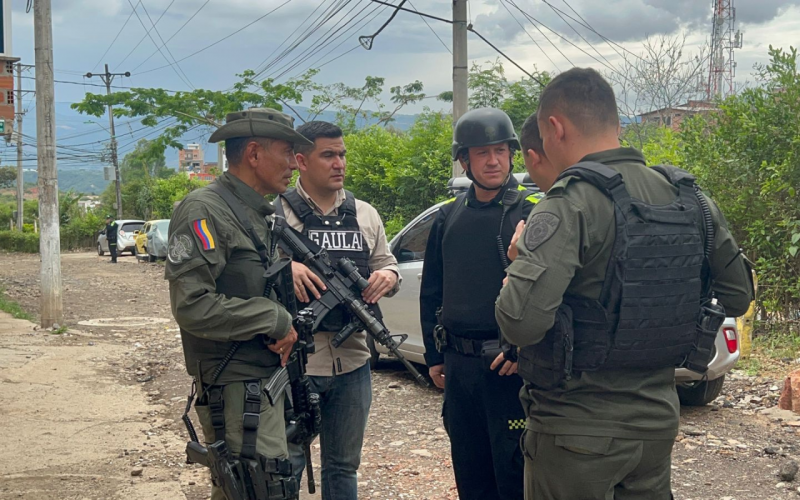 La Policía Metropolitana de Bucaramanga lidera operativos contra la delincuencia