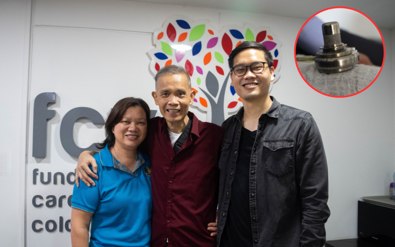 De China a Colombia: La historia de Yuk, el paciente que llegó por un corazón artificial