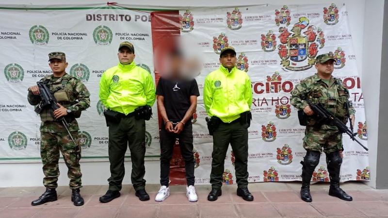 Capturado en Cartagena por homicidio agravado y otros delitos