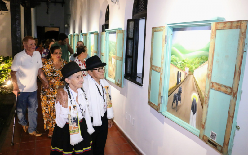 Exposición 'Las Ventanas de San Joaquín' abre sus puertas en Floridablanca