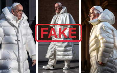 La verdad detrás de las fotos virales del Papa Francisco