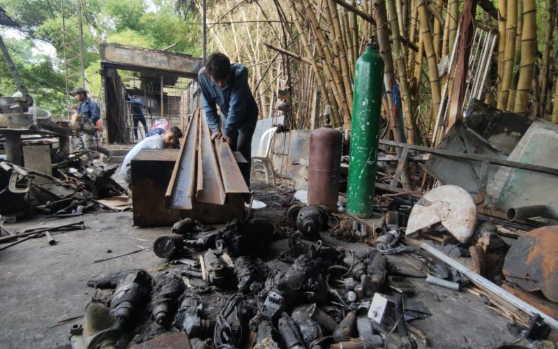 ¿Quién es alias Chirilo? El habitante de calle señalado de provocar el incendio que destruyó un taller en Floridablanca