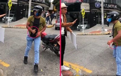 Video: Concejal de Bucaramanga presencia intento de hurto durante actividad de cultura ciudadana