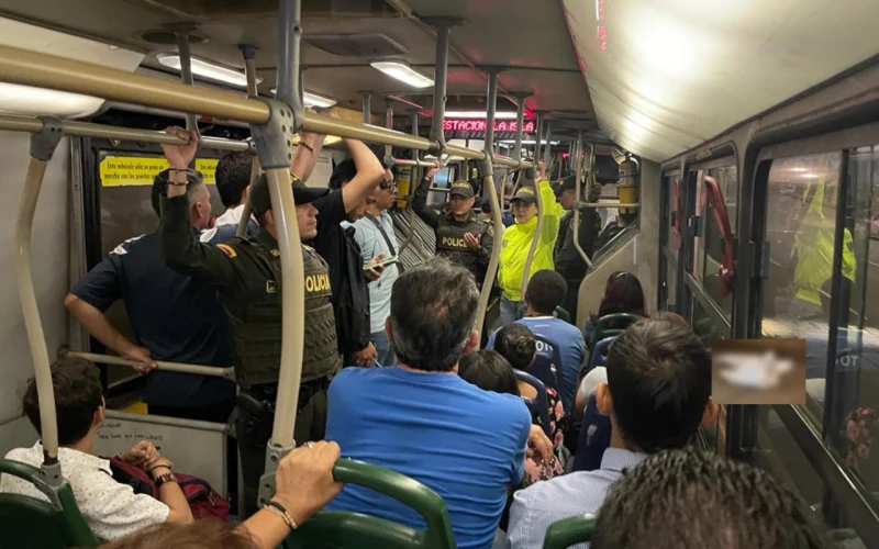 ¿Inseguridad en el transporte público? La Policía Metropolitana de Bucaramanga toma medidas.