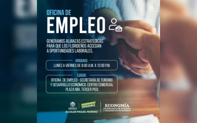 Oficina de empleo en Floridablanca tiene vacantes disponibles