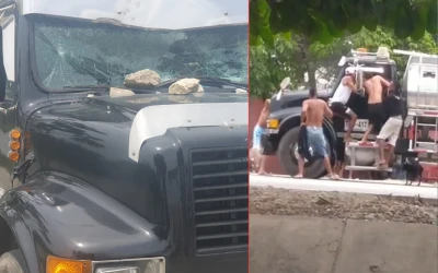 Enfrentamiento mortal en Rebolo: saqueos y disturbios tras asalto a camión cisterna