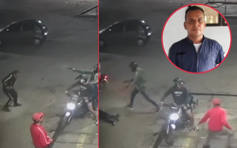 EnVideo ll Violento robo a mano armada en estación de gasolina en Barrancabermeja: un guardia de seguridad pierde la vida