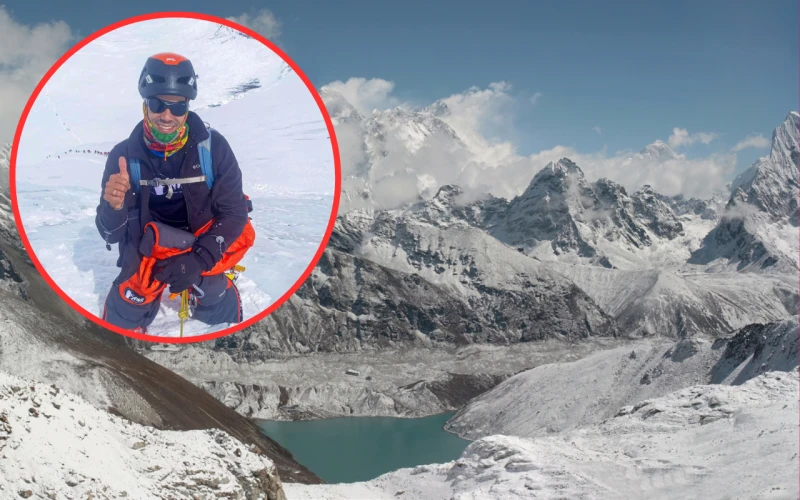 Colombiano Mateo Izasa conquista el Everest sin oxígeno ni guía Sherpa