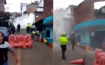 En Video: Amotinamiento en la Estación de Policía La Sultana deja un saldo de diez fugados en Cali