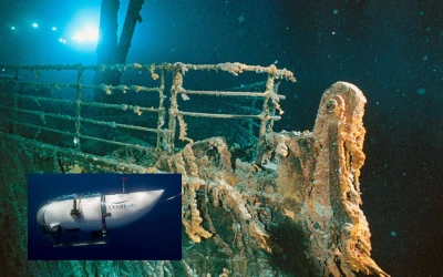 Sumergible de OceanGate Desaparece en el Atlántico Durante Misión al Titanic con cinco personas a bordo