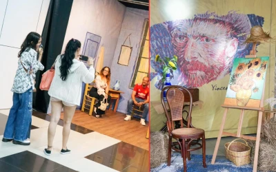 Bucaramanga, el escaparate de Van Gogh: Una experiencia inmersiva ilumina 'La Ciudad Bonita'