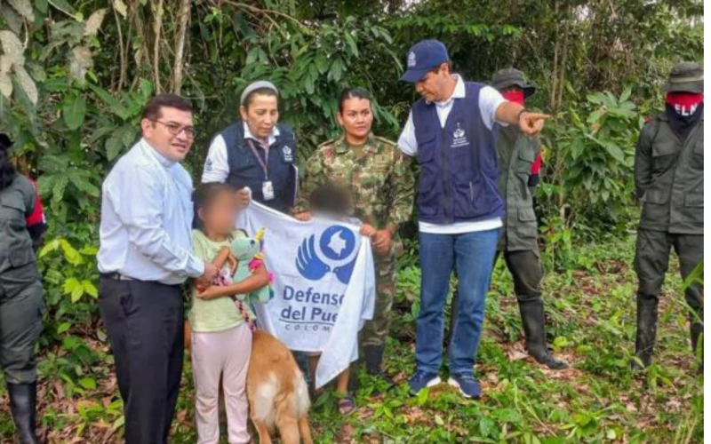 Sargento Ramírez y sus hijos recuperan su libertad tras secuestro por el ELN en Arauca