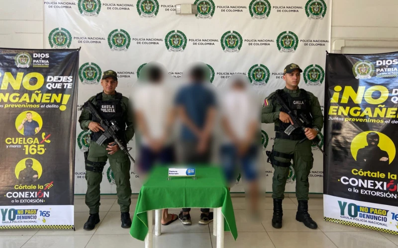 Golpe a la extorsión en Colombia: Policía desarticula a la temida banda 'Los Eureka'