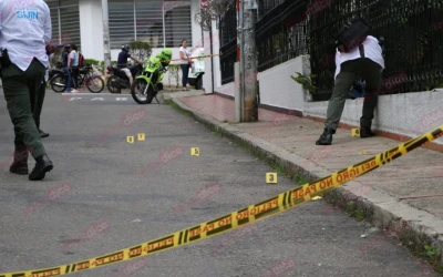 Joven es abatido a tiros en el barrio Tejaditos sector Álvarez  de Bucaramanga
